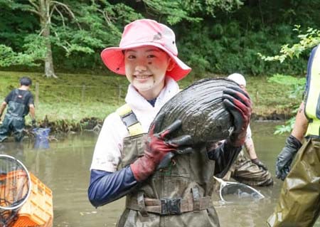 池の水全部抜く、芦田愛菜