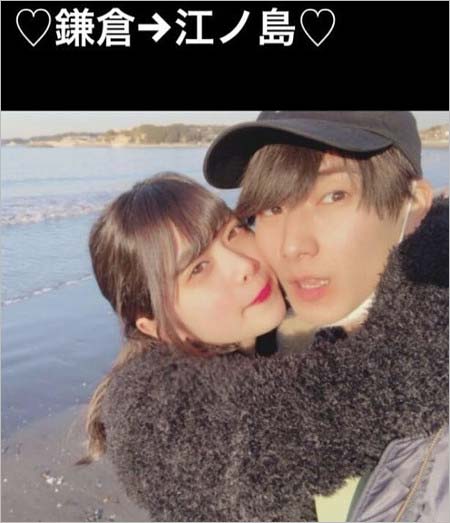 すみだかほのインスタ裏アカ流出、関西ジャニーズJr.朝田淳弥との密着ツーショット