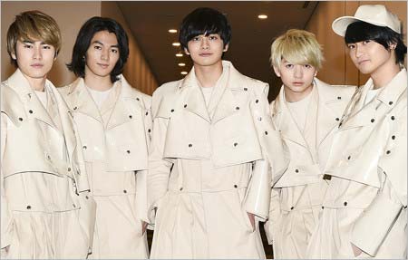 DISH／／のメンバー（泉大智、矢部昌暉、北村匠海、小林龍二、橘柊生）