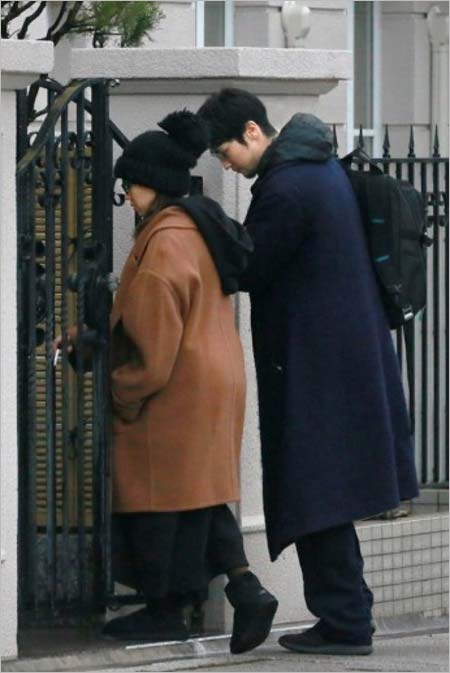 二階堂ふみと米倉強太のツーショット（フライデー）自宅マンション前