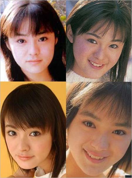 貫地谷しほりの昔の顔