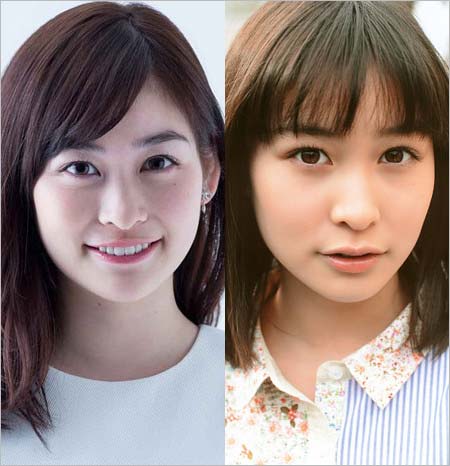 岩田絵里奈と岡崎歩美