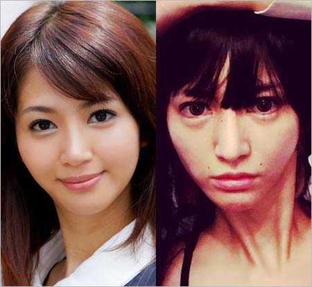 麻生希の昔と現在の顔比較