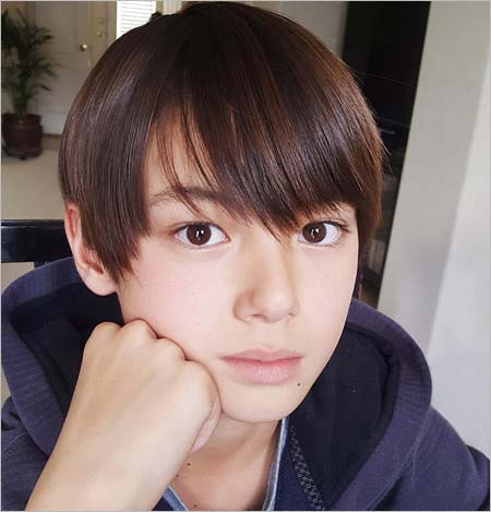 芸能デビュー決定の美少年ハーフ・Alex翔