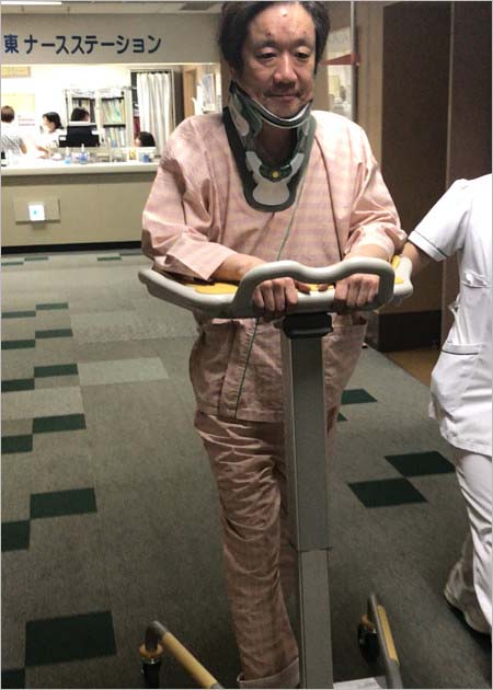 木原実リハビリ姿