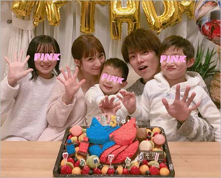 辻希美・杉浦太陽ファミリー