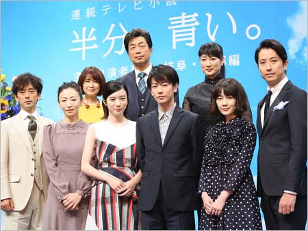 半分、青い。のキャスト