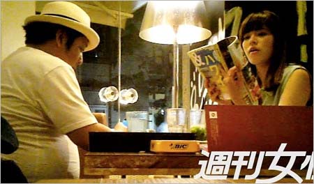 週刊女性が撮影の日村勇紀&神田愛花