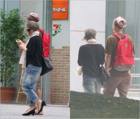 福田天人・宇多田ヒカルのツーショット