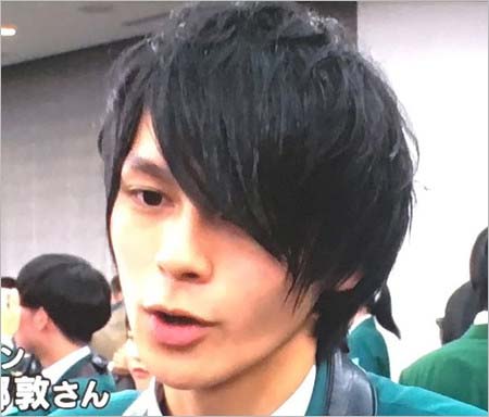 千葉真一の息子・前田郷敦が『第65回全日本吹奏楽コンクール 高等学校の部』出演時の姿、顔アップ