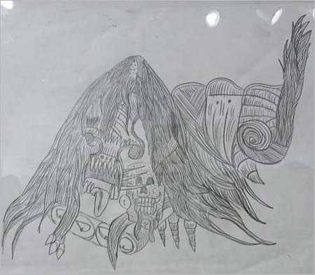 マキシマムザ亮君の次男・呈くんの絵