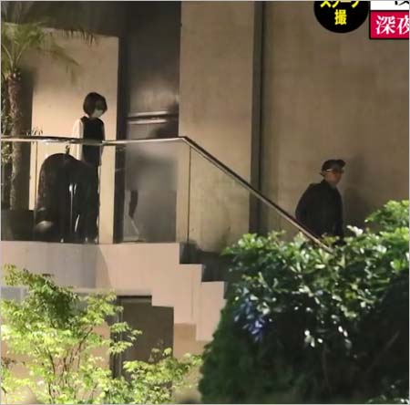 週刊文春撮影のTワンオクaka＆浅田舞の高級スパ密会ツーショット