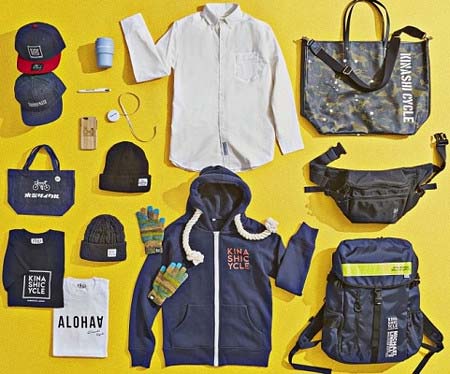 木梨サイクルとファッションブランドコラボの商品