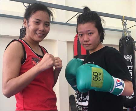 タイ合宿した亀田姫月