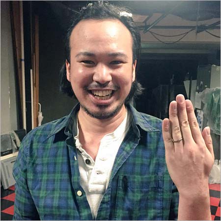 デビルポメラニアン・末次の結婚報告写真