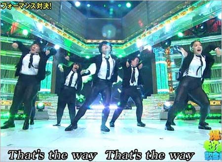 欅坂46のものまねシーン1枚目