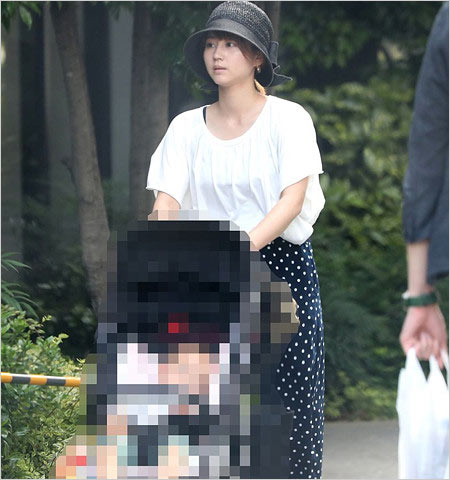 堀北真希と子供のプライベート画像