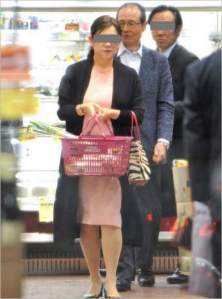 王貞治と再婚相手のツーショット