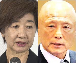 谷岡郁子学長＆栄和人監督