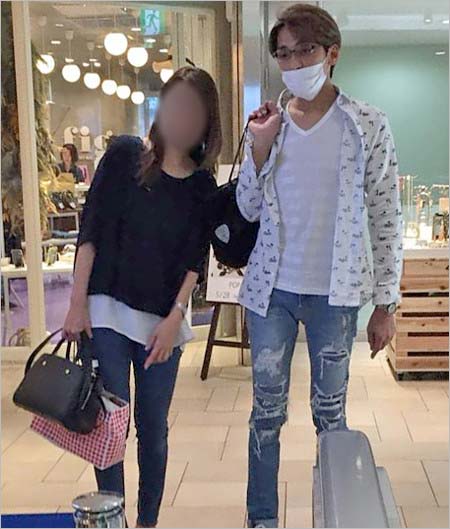 森且行と不倫交際中の彼女のツーショット写真、女性セブンが撮影