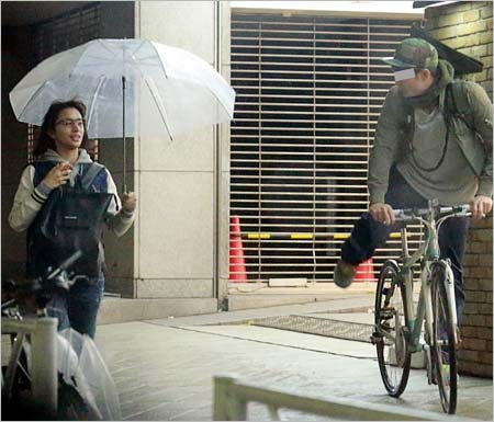 高橋メアリージュンと彼氏?のツーショット