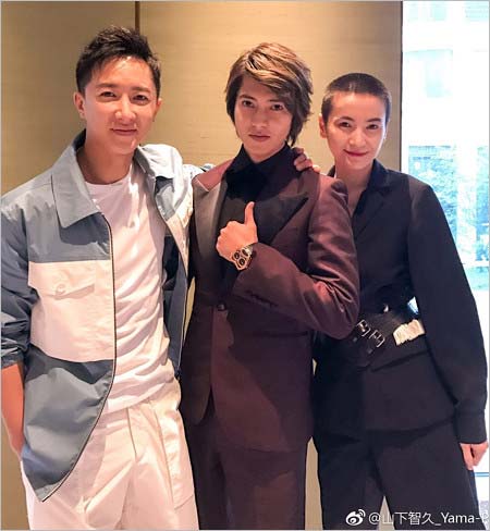 山下智久、ハン・グン、リー・ユエン