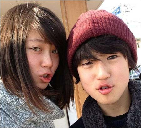 浅野忠信とCHARAの娘と息子