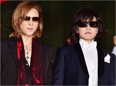 X JAPANのYOSHIKI＆Toshl