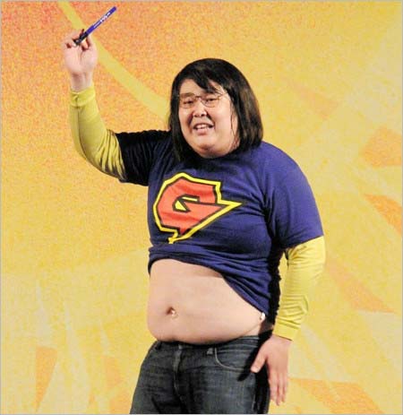 ガリガリガリクソンが復活、よしもと祇園花月のステージ