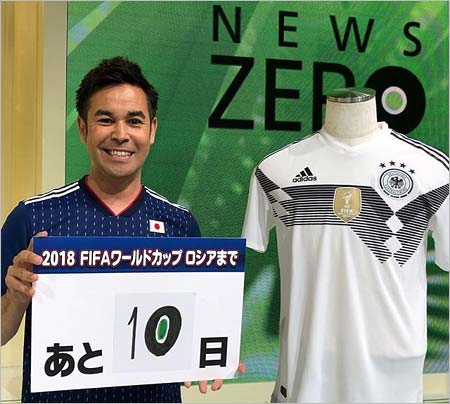 NEWS ZEROを担当のラルフ鈴木アナ