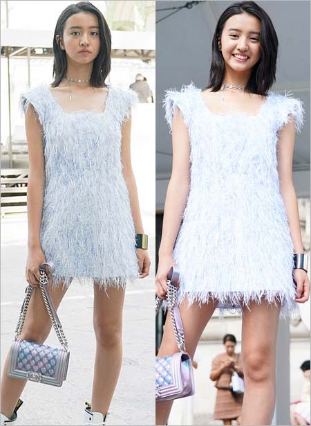 シャネル・オートクチュールショーに出席したKoki,