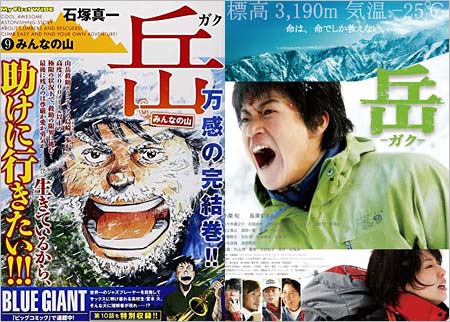 石塚真一の原作漫画と実写映画