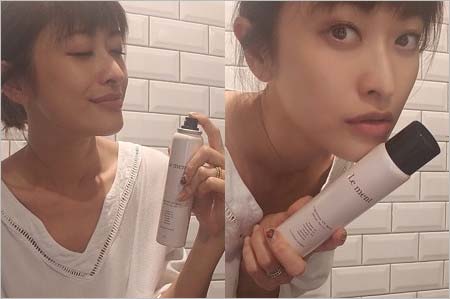 山田優の宣伝投稿写真