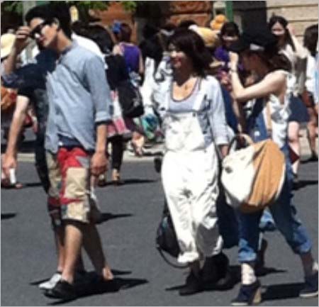 あいのり桃&岡田将生らがディズニーシーで目撃