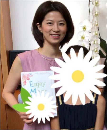 石井希和アナと長女