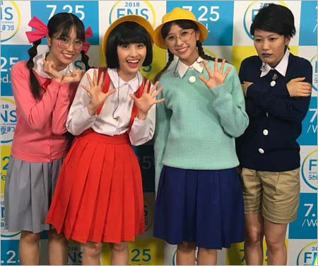 『2018 FNSうたの夏まつり』出演のももいろクローバーZ