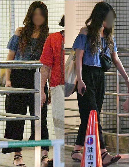 女性セブンが撮影した今田耕司と深夜密会の紗栄子似の美女