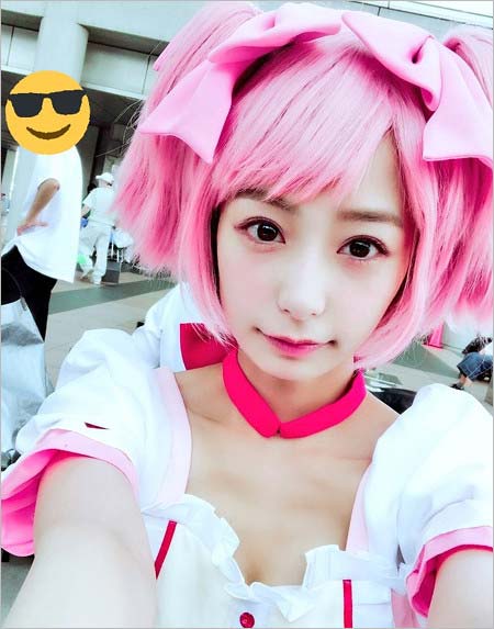 サンジャポのコミケ94取材でまどマギ・鹿目まどかのコスプレを披露した宇垣美里アナ