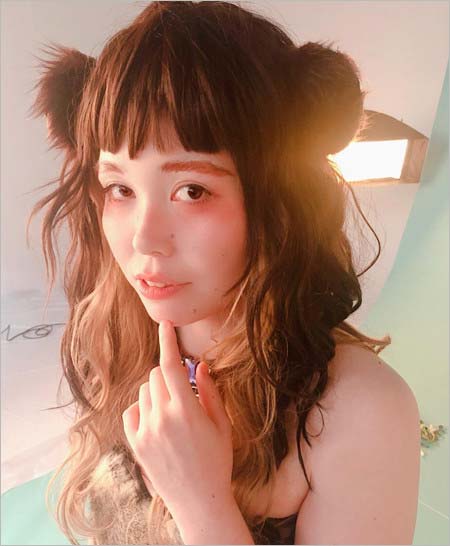 清川あさみの手でイメチェンした尼神インター誠子がインスタグラムで公開した写真