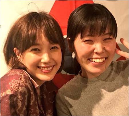 顔が似てる？本田翼と尼神インター誠子のツーショット写真