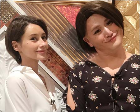 ガリットチュウ福島善成がダレノガレ明美のモノマネ