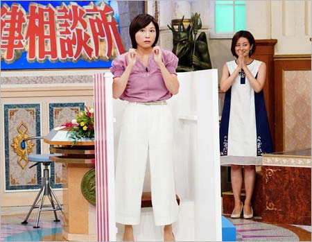 行列のできる法律相談所で3代目アシスタント発表を受けた市來玲奈アナの写真1枚目