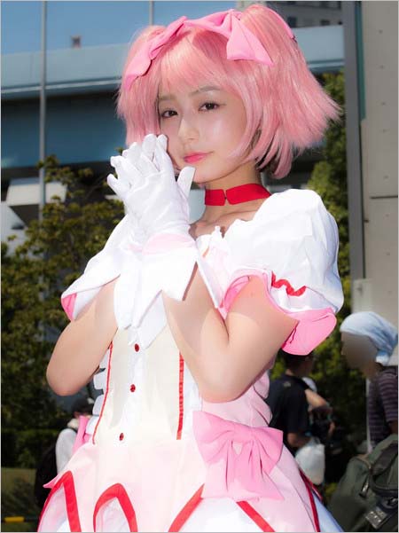 まどマギコスプレ披露のTBS宇垣美里アナの画像