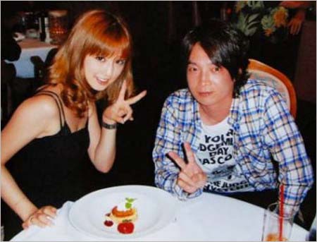 小倉優子と菊地勲が結婚前のプライベート画像