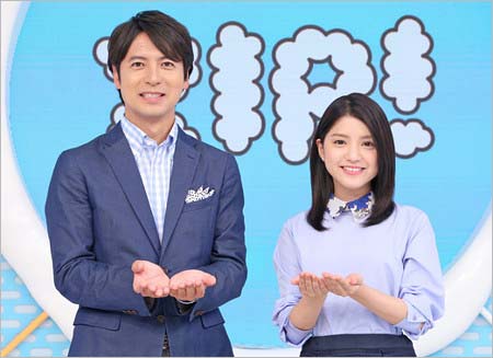 ZIP!司会の桝太一アナウンサー&川島海荷