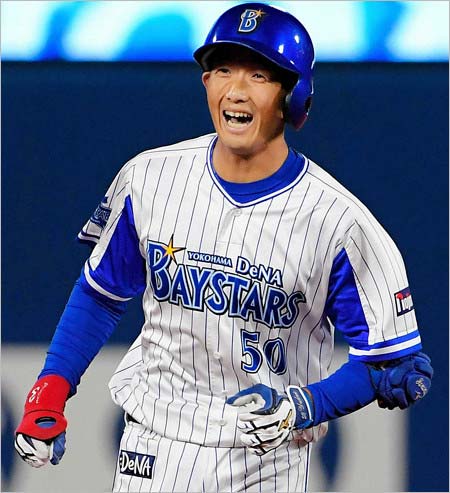 プロ初打席でホームラン打った横浜DeNA・山本祐大捕手