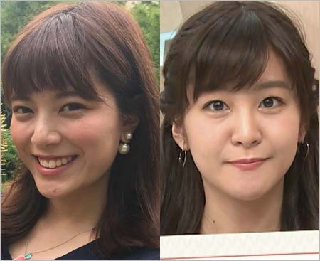 テレビ朝日の三谷紬アナ＆林美桜アナ