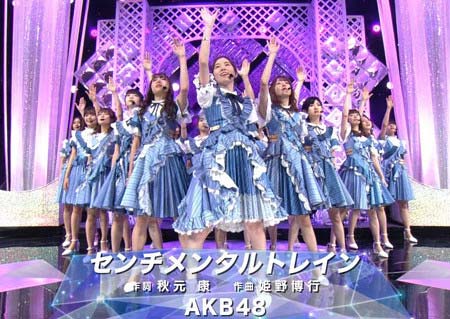 松井珠理奈が初参加、9月7日放送『ミュージックステーション』パフォーマンスシーン