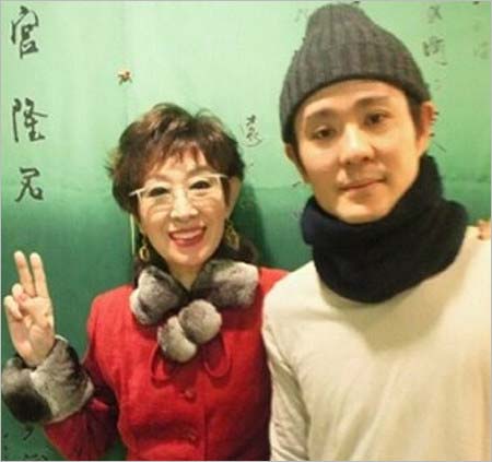 三田佳子と長男・森宮隆