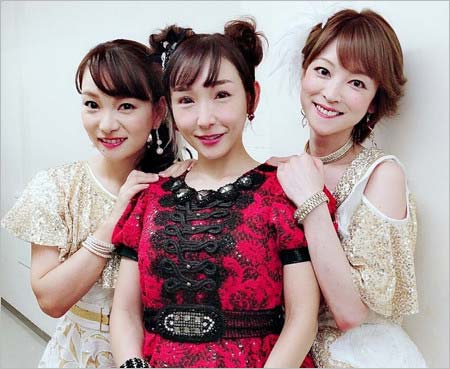 保田圭、加護亜依、吉澤ひとみ